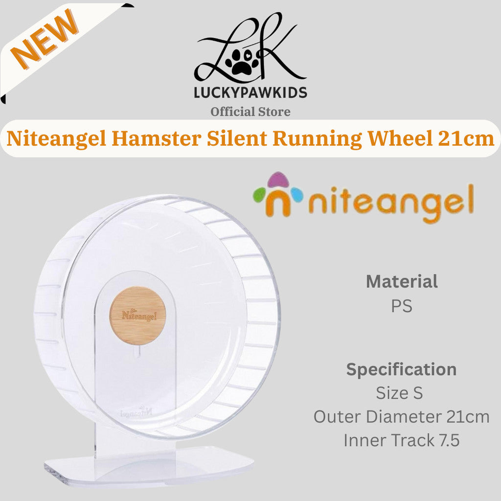 Niteangel Hamster Silent Running Wheel