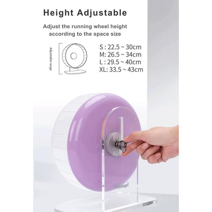 Niteangel Hamster Silent Running Wheel