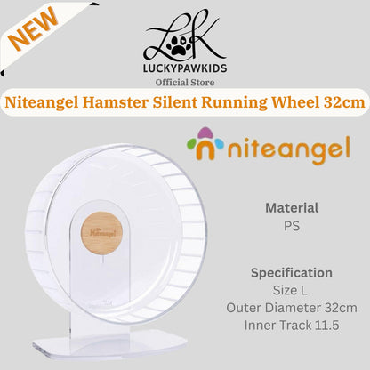 Niteangel Hamster Silent Running Wheel