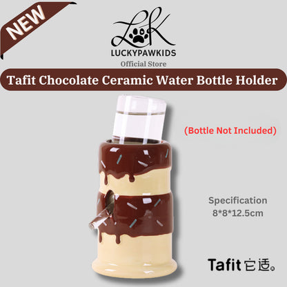 Tafit Hamster Water Bottle Holder / Glass Water Bottle 125ml Anti Drip Anti Leak