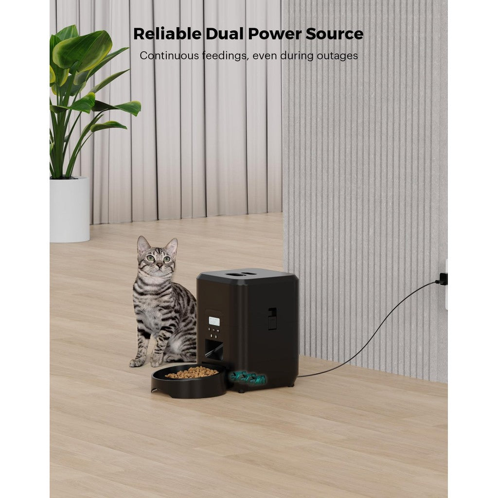 2L Auto Pet Smart Cat Feeder Cat Timed Quantitative Remote Automatic APP Feeder Cat Food Dog Food Smart Feeding Machine