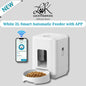 2L Auto Pet Smart Cat Feeder Cat Timed Quantitative Remote Automatic APP Feeder Cat Food Dog Food Smart Feeding Machine