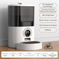 5L Auto Pet Smart Cat Feeder Cat Timed Quantitative Remote Automatic APP Feeder Cat Food Dog Food Smart Feeding Machine