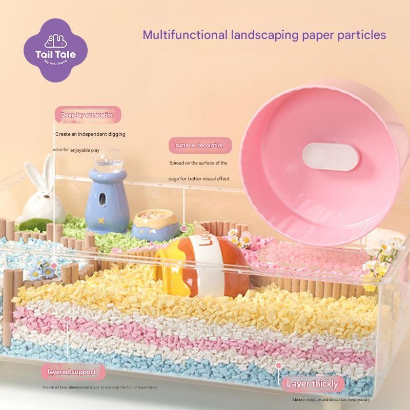 Tail Tale Coco Hamster Paper Cotton Pellet Super Absorbent Bedding 260g