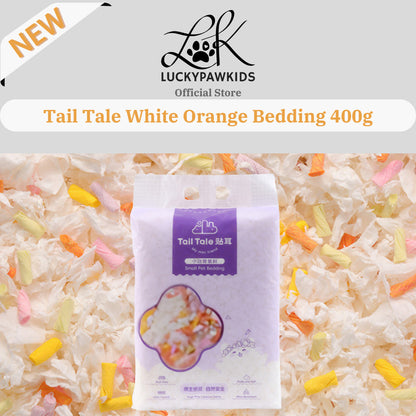 Tail Tale Hamster Paper Cotton Bedding Paper Pellets 400g