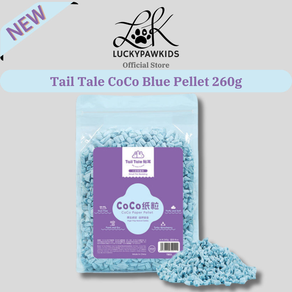 Tail Tale Coco Hamster Paper Cotton Pellet Super Absorbent Bedding 260g