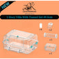 Nomoy Crystal Hamster Cage Transparent With Tunnel