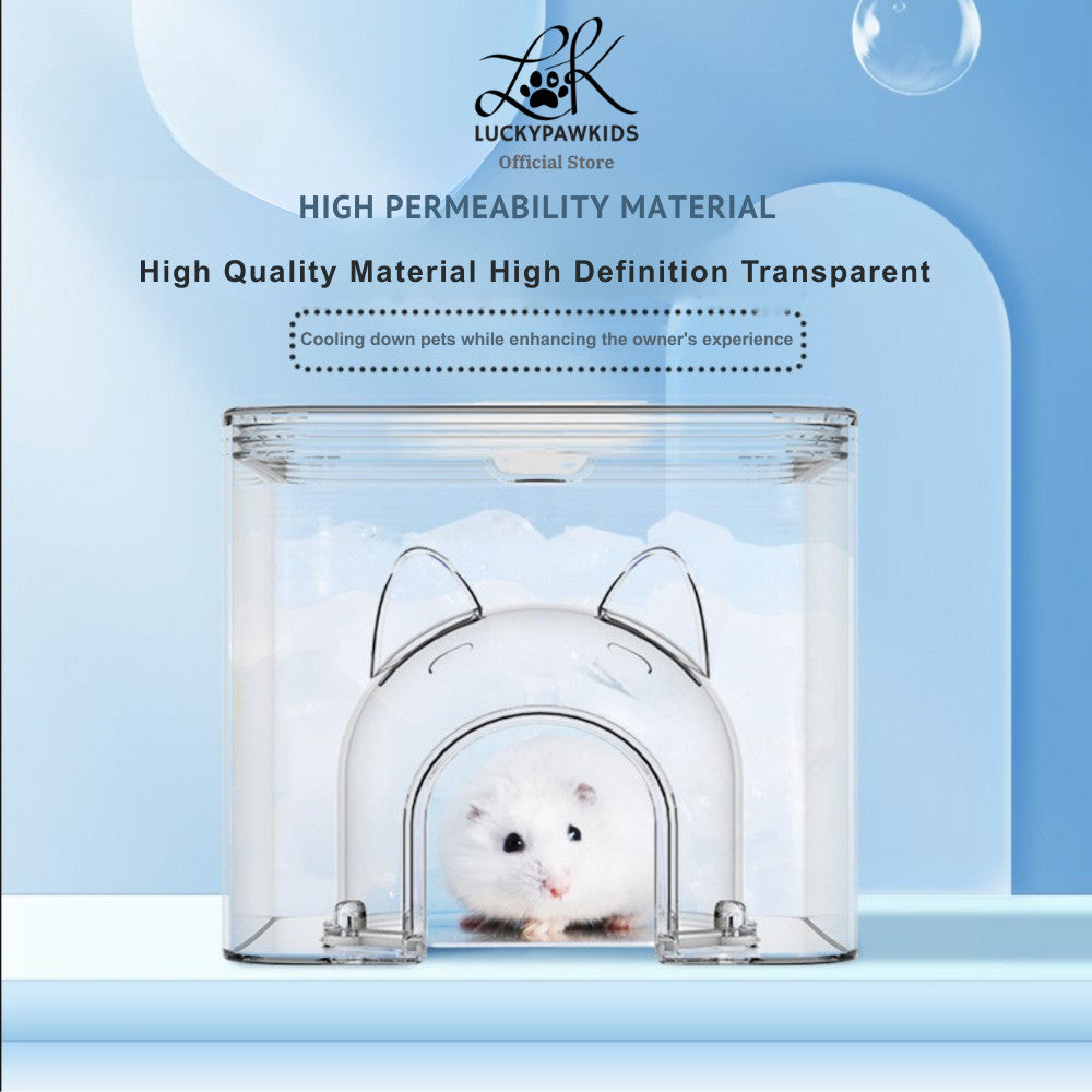 Hamster Cooling Ice Box With Aluminum Plate