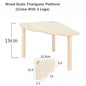 Niteangel Hamster Wooden Platforms Ladder Hideout Water Bottle Holder Bathroom Toilet Fences Accessories