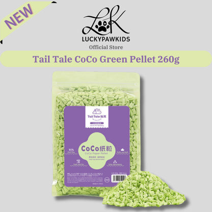 Tail Tale Coco Hamster Paper Cotton Pellet Super Absorbent Bedding 260g