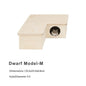 Niteangel Hamster Wooden Platforms Ladder Hideout Water Bottle Holder Bathroom Toilet Fences Accessories