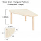 Niteangel Hamster Wooden Platforms Ladder Hideout Water Bottle Holder Bathroom Toilet Fences Accessories