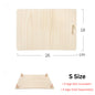 Niteangel Hamster Wooden Platforms Ladder Hideout Water Bottle Holder Bathroom Toilet Fences Accessories