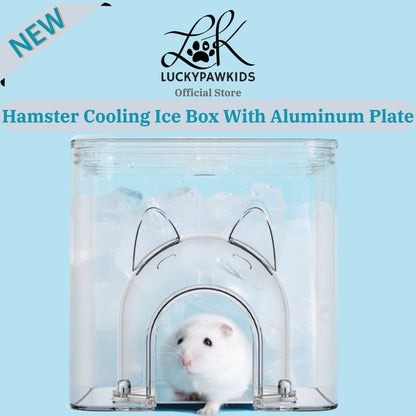 Hamster Cooling Ice Box With Aluminum Plate