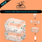 Nomoy Crystal Hamster Cage Transparent With Tunnel