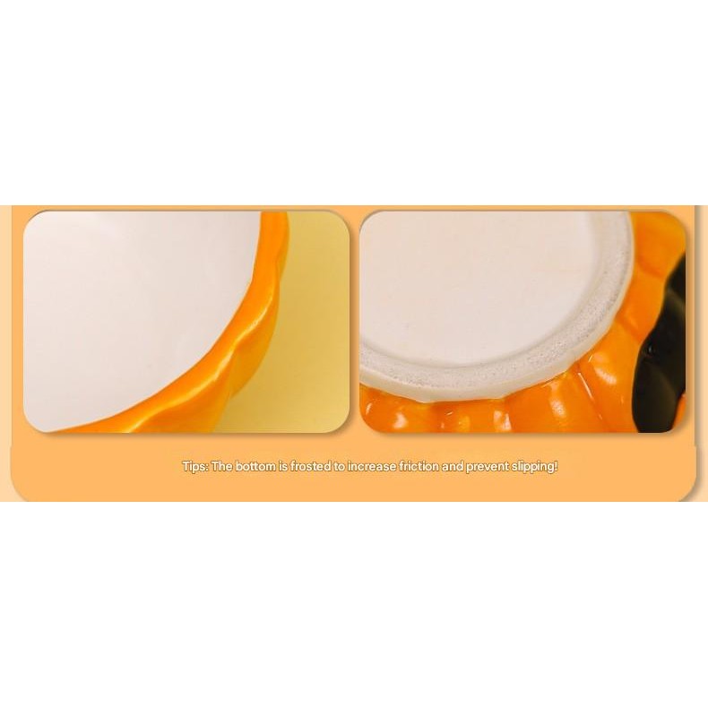 Hamster Ceramic Hideout Nest Cute Pumpkin Halloween Design
