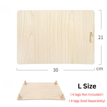 Niteangel Hamster Wooden Platforms Ladder Hideout Water Bottle Holder Bathroom Toilet Fences Accessories