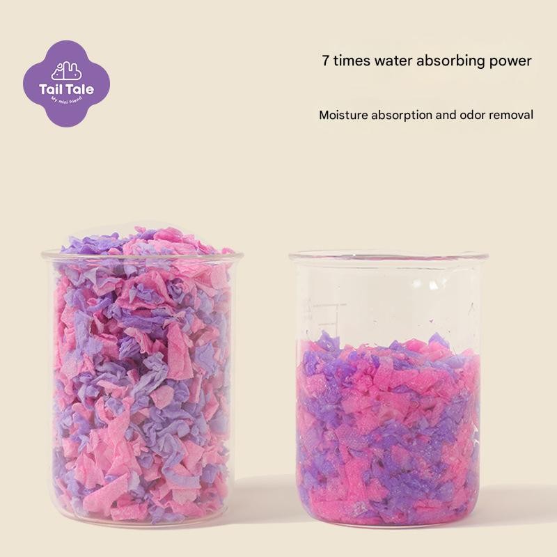 Tail Tale Hamster Paper Cotton Bedding Paper Pellets 400g