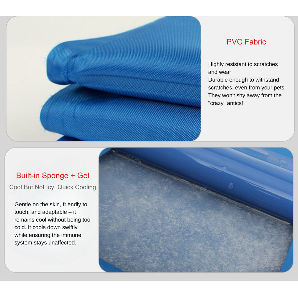 Pet Cooling Ice Mat For Dog Cat Cooling Pad Activated Cold Gel