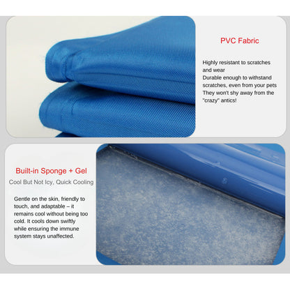 Pet Cooling Ice Mat For Dog Cat Cooling Pad Activated Cold Gel