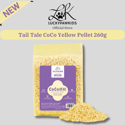 Tail Tale Coco Hamster Paper Cotton Pellet Super Absorbent Bedding 260g