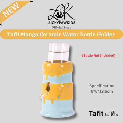 Tafit Hamster Water Bottle Holder / Glass Water Bottle 125ml Anti Drip Anti Leak
