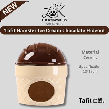 Tafit Hamster Ceramic Hideout Hamster Nest Habitats
