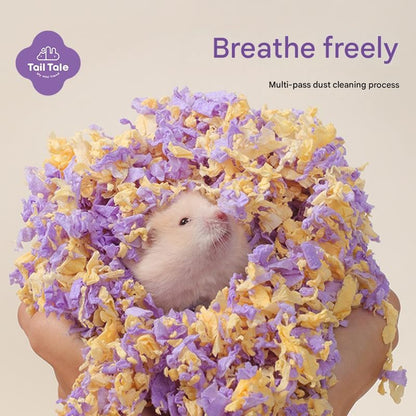 Tail Tale Hamster Paper Cotton Bedding Paper Pellets 400g