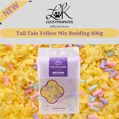 Tail Tale Hamster Paper Cotton Bedding Paper Pellets 400g