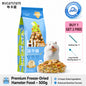BUCATSTATE H1 | H2 Freeze-Dried Complete Hamster Food with Premium Freeze-Dried Ingredients Probiotic Complex
