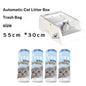 Cat Litter Trash Bags - Drawstring Cat Toilet Disposable Bag, Thickened Drawstring Type Trash Bag, Available In All Size
