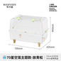 70cm Bucatstate Hamster Cage Acrylic Transparent Crystal Cute Extra Large Luxury Villa Syrian Dwarf