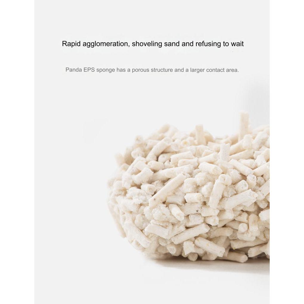 Milk Tofu Cat Litter, Water-Absorbing Particles, Degradable, Dust-Free, Multi-Flavored, Strong Water-Absorbing