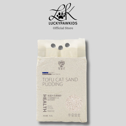 Milk Tofu Cat Litter, Water-Absorbing Particles, Degradable, Dust-Free, Multi-Flavored, Strong Water-Absorbing