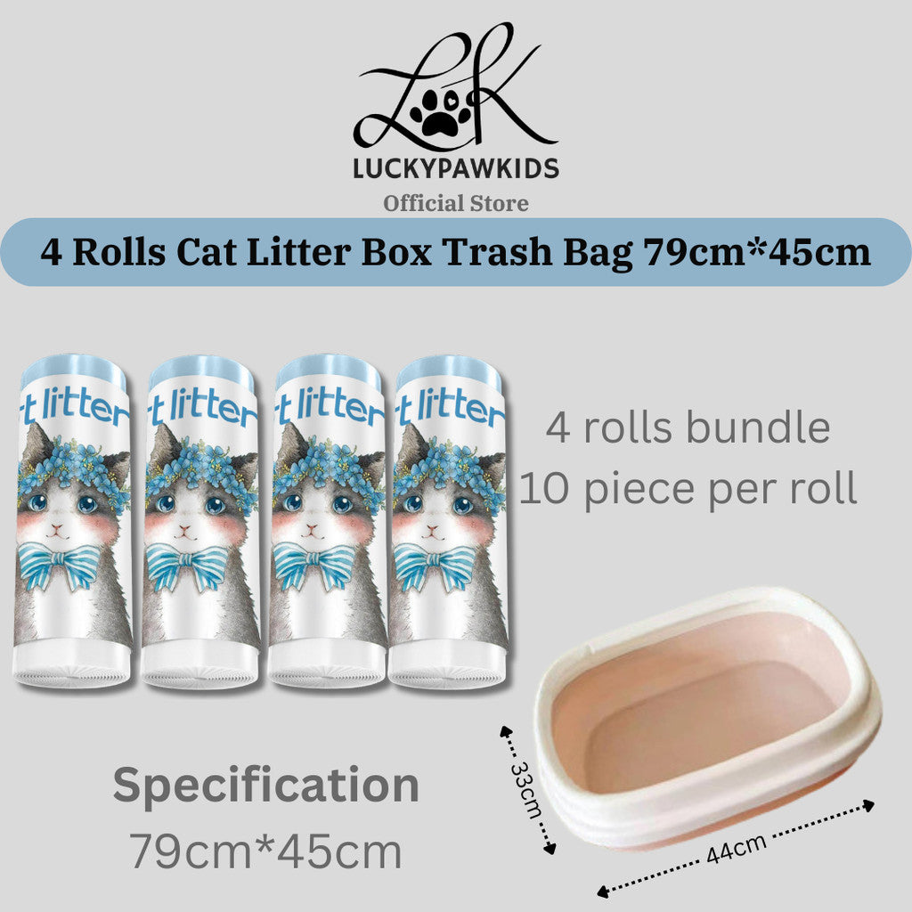 Cat Litter Trash Bags - Drawstring Cat Toilet Disposable Bag, Thickened Drawstring Type Trash Bag, Available In All Size