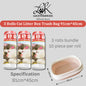 Cat Litter Trash Bags - Drawstring Cat Toilet Disposable Bag, Thickened Drawstring Type Trash Bag, Available In All Size
