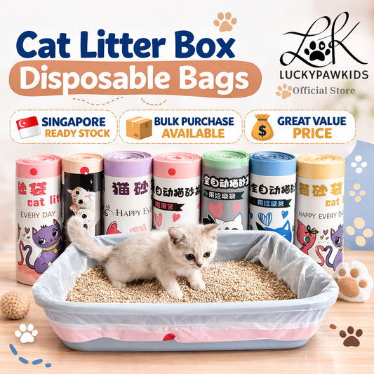 Cat Litter Trash Bags - Drawstring Cat Toilet Disposable Bag, Thickened Drawstring Type Trash Bag, Available In All Size