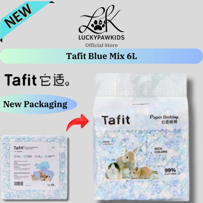 Tafit Hamster Paper Bedding / Tail Tale Hamster Bedding 99% Dust Free / Wood Pulp Bedding For Small Pets Aspen Shaving