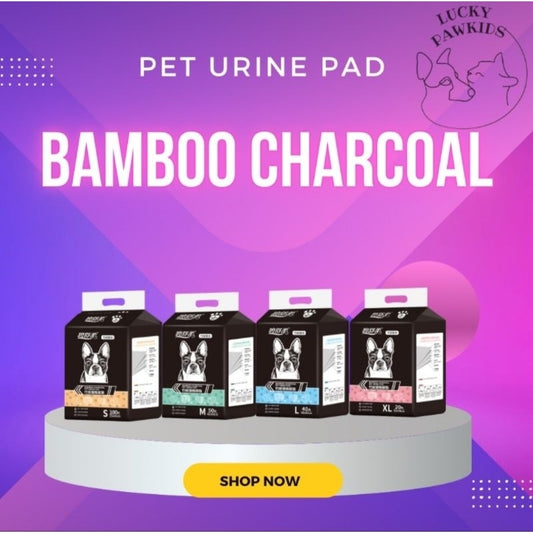 Pet Bamboo charcoal absorbent diaper pet training toilet Pad/pee pad