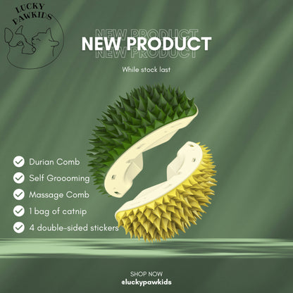 *SG-Seller*LuckyPawKids*Durian Comb / Cat Comb / Massage Comb / Cat Toy