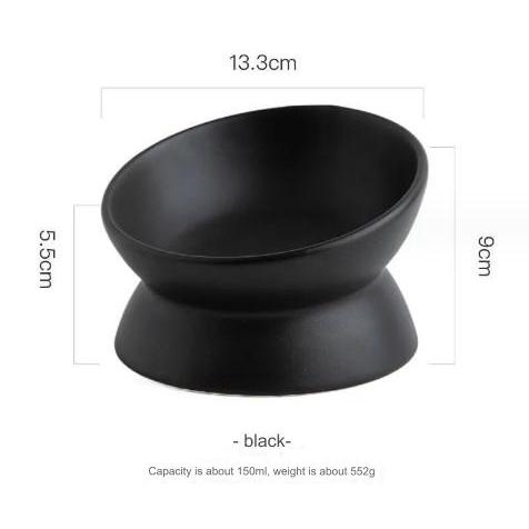 Premium Ceramic Cat Bowl, Designed For Both Style And Functionality. Crafted With High-Quality Ceramic/Luckypawkids