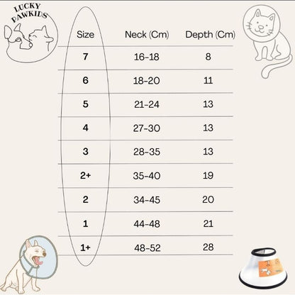 Elizabethan Collar / E Collar / Dog Cone / Cat Cone / Cone Collar