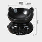 Premium Ceramic Cat Bowl, Designed For Both Style And Functionality. Crafted With High-Quality Ceramic/Luckypawkids