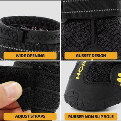 Hcpet Dog Boots Paw Protector/dogs shoe /dogs outdoor shoe
