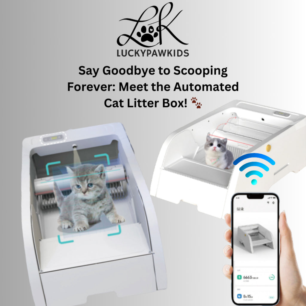 Automated Cat Litter Box – Say Goodbye to Scooping Forever-Luckypawkids