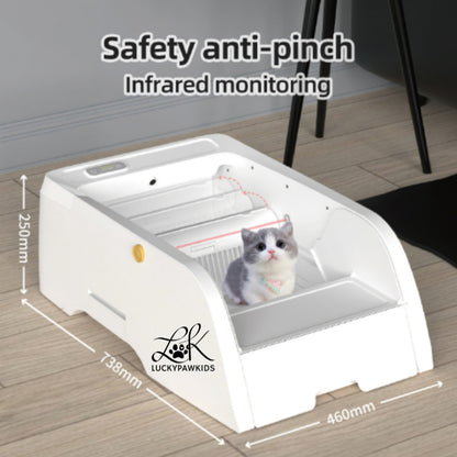 Automated Cat Litter Box – Say Goodbye to Scooping Forever-Luckypawkids