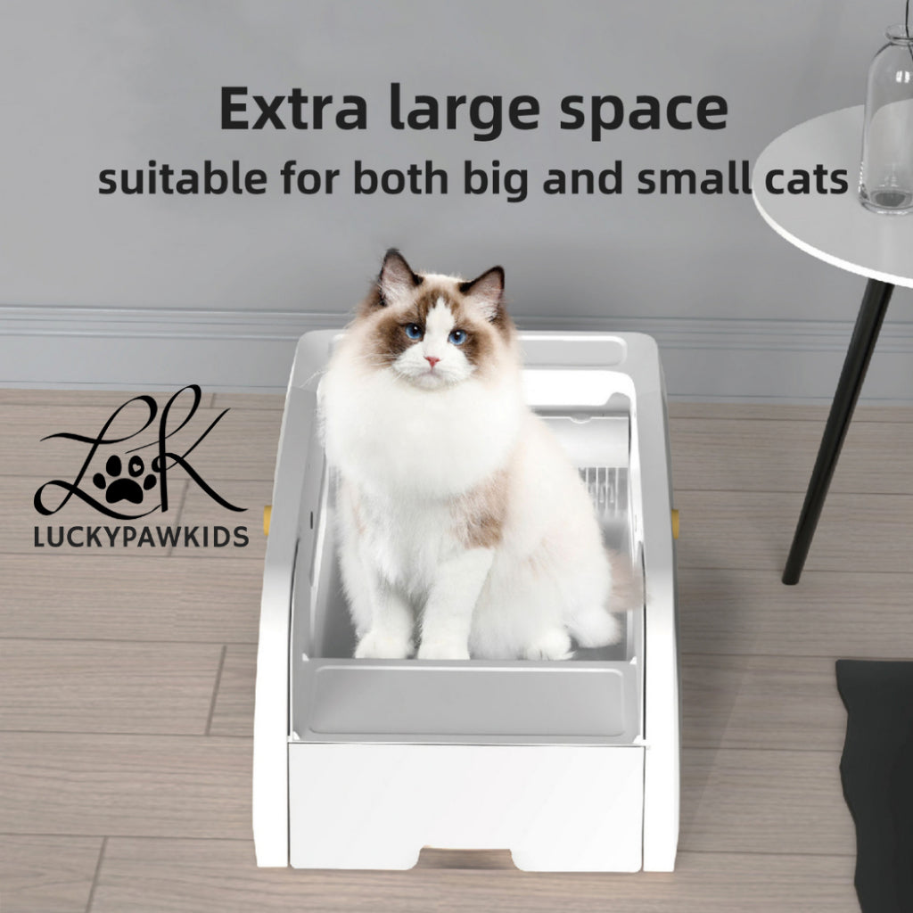 Automated Cat Litter Box – Say Goodbye to Scooping Forever-Luckypawkids