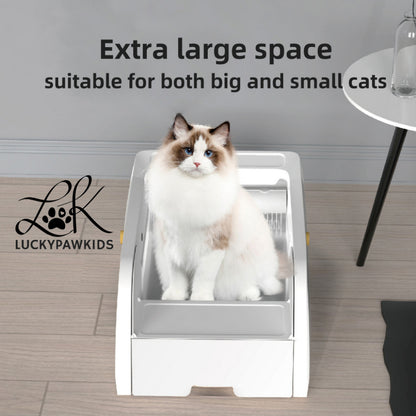 Automated Cat Litter Box – Say Goodbye to Scooping Forever-Luckypawkids