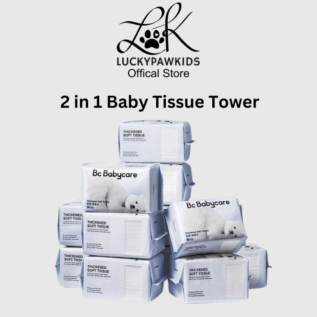 Tick Soft Tissue Tower/ Baby Tissue/ Baby Towel/Cotton Tower