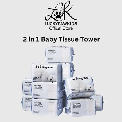 Tick Soft Tissue Tower/ Baby Tissue/ Baby Towel/Cotton Tower